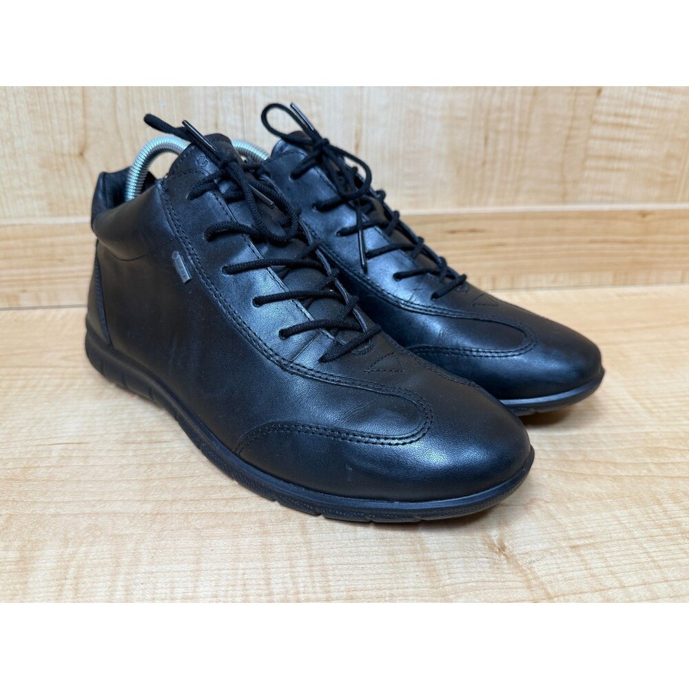 ecco BABETT Gore-Tex Lace Up Ankle Boots (WMNS Size EU 40/US 9-9.5) Black Shoes